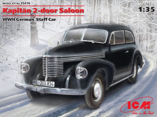 ICM - Kapitän 2-door Saloon, WWII German Staff Car