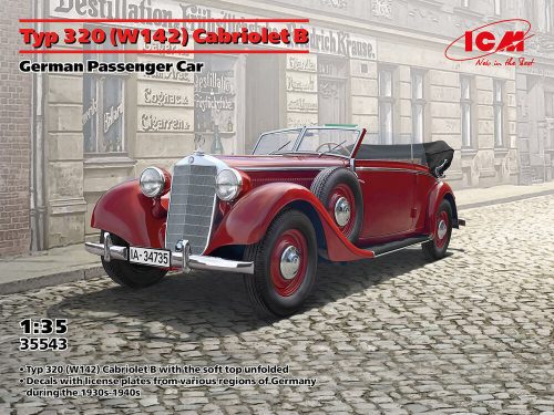 ICM - Typ 320 (W142) Cabriolet B, German Passenger Car