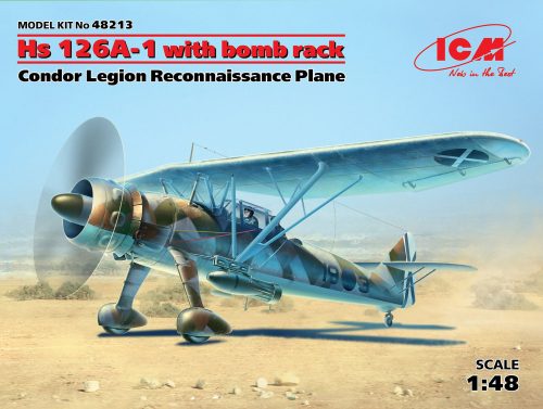 ICM - Hs 126A-1 with bomb rack Condor Legion Reconnaissance Plane