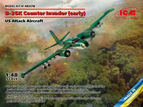 ICM - B-26K Counter Invader (early), US Attack Aircraft