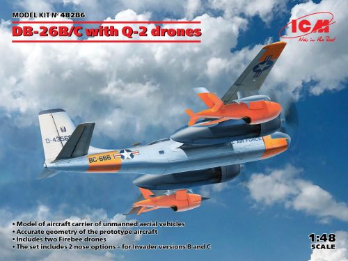 ICM - DB-26B/C with Q-2A Firebee drones