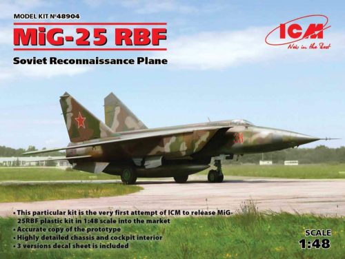 ICM - Mig-25 Rbf, Soviet Reconnaissance Plane