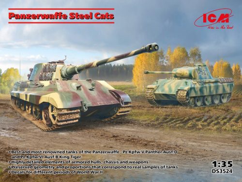 ICM - 1:35 Panzerwaffe steel cats - ICM