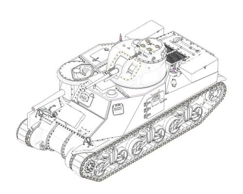 I LOVE KIT - M3A3 Medium Tank