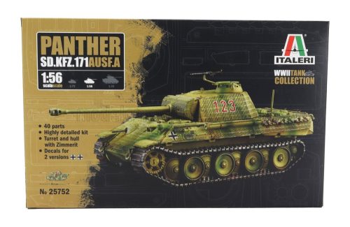 Italeri - TANK SD.KFZ. 171 PANTHER AUSF.A MILITARY 1945 /