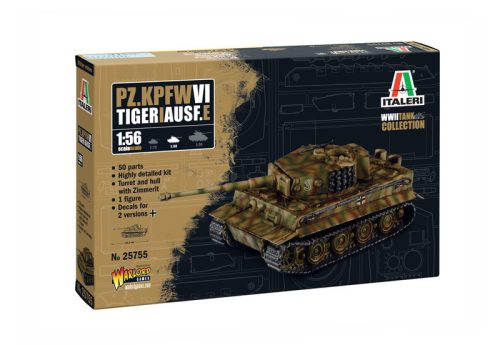 Italeri - 1:56 German tank Pz. Kpfw. VI Tiger I Ausf E