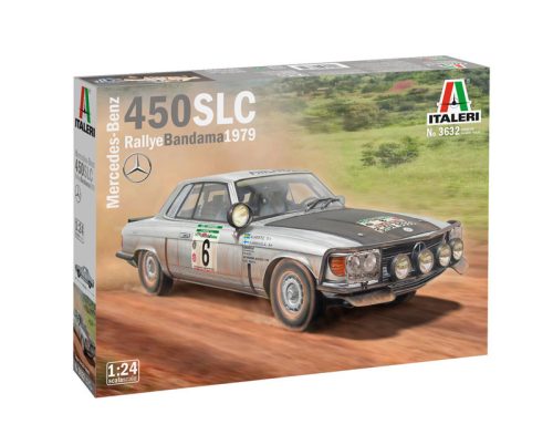 Italeri - Mercedes 450 SLC R. Bandama 1979