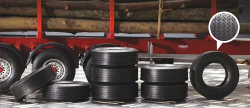 Italeri - Trailer Rubber Tyres (8X), (3890S)