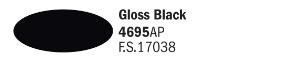 Italeri - Gloss Black - Acrylic Paint (20 Ml)