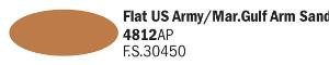 Italeri - Flat Us Army/Mar.Gulf Arm Sand - Acrylic Paint (20 Ml)