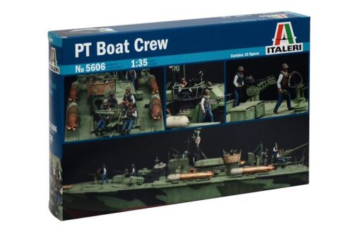 Italeri - 1:35 ELCO 80' PT BOAT CREW