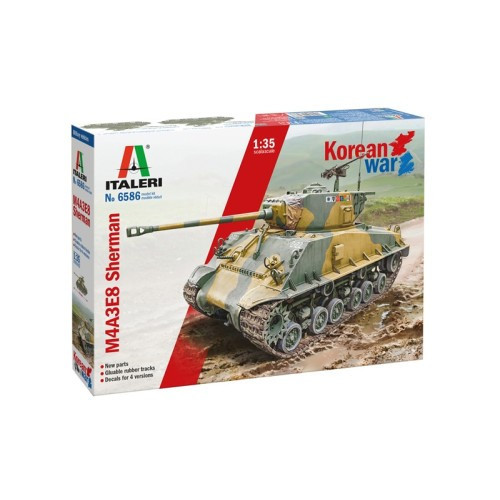 Italeri - M4A3E8 Shermanâ Korean War