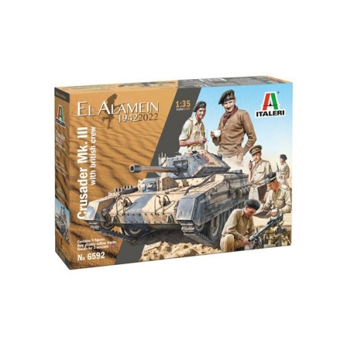 Italeri - Crusader Mk.Iii With British Crew