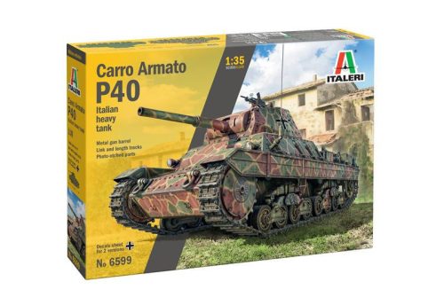 Italeri - Carro Armato P.40 - Italian Heavy Tank