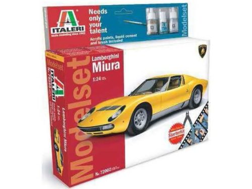 Italeri - 1:24 LAMBORGHINI MIURA - MODEL SET