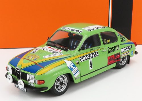 Ixo-Models - SAAB 96 V4 N 4 WINNER RALLY SWEDEN 1976 P.EKLUND - B.CEDERBERG GREEN