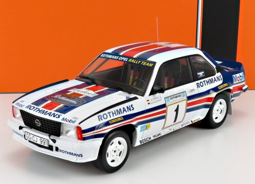 Ixo-Models - OPEL ASCONA 400 TEAM ROTHMANS N 1 2nd RALLY ACROPOLIS 1982 W.ROHRL - C.GEISTDORFER WHITE BLUE RED