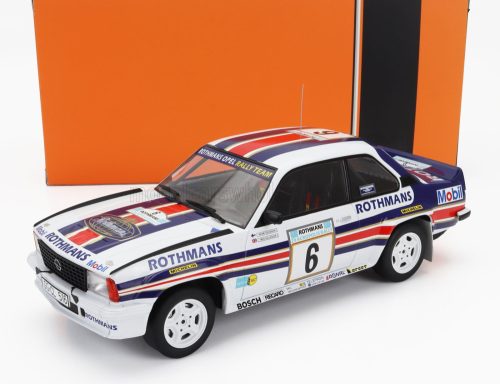 Ixo-Models - OPEL ASCONA 400 TEAM ROTHMANS N 6 3rd RALLY ACROPOLIS 1982 H.TOIVONEN - F.GALLAGHER WHITE BLUE RED