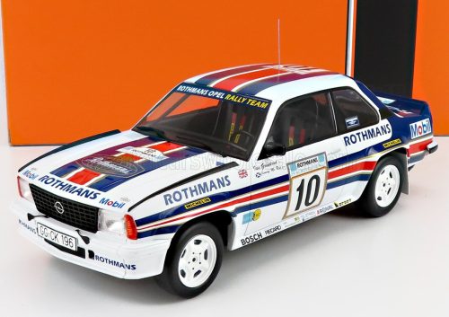 Ixo-Models - OPEL ASCONA 400 TEAM ROTHMANS N 10 RALLY ACROPOLIS 1982 J.McRAE - I.GRINDROD WHITE BLUE RED