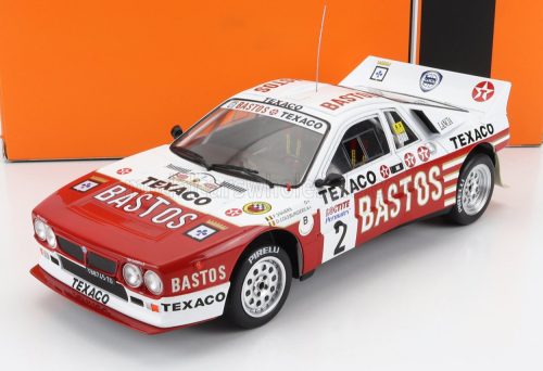 Ixo-Models - LANCIA 037 EVO 2 BASTOS N 2 RALLY YPRES 1985 P.SNIJERS - D.COLEBUNDERS WHITE RED