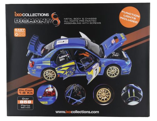 Ixo-Models - SUBARU IMPREZA S9 WRC03 TEAM 555 SUBARU WRT N 7 RALLY MONTECARLO 2003 PETTER SOLBERG - PHIL MILLS BLUE MET YELLOW