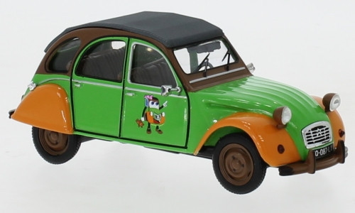 Ixo-Models - 1:43 Citroen 2 CV, Green/Orange, 1978 - IXO