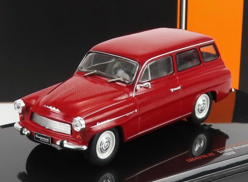 Ixo-Models - SKODA OCTAVIA COMBI SW STATION WAGON 1969 RED