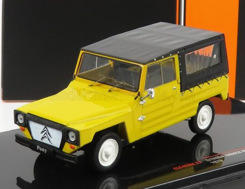 Ixo-Models - CITROEN NAMCO PONY CABRIOLET CLOSED 1975 YELLOW BLACK