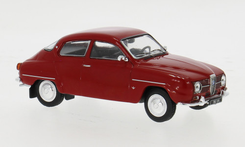 Ixo-Models - IXO, Saab 96 V4, rot, 1965, 1:43