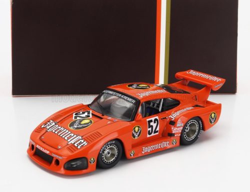 Ixo-Models - PORSCHE 935 K3 TEAM JAGERMEISTER KREMER RACING N 52 2nd NURBURGRING DRM 1981 BOB WOLLEK ORANGE