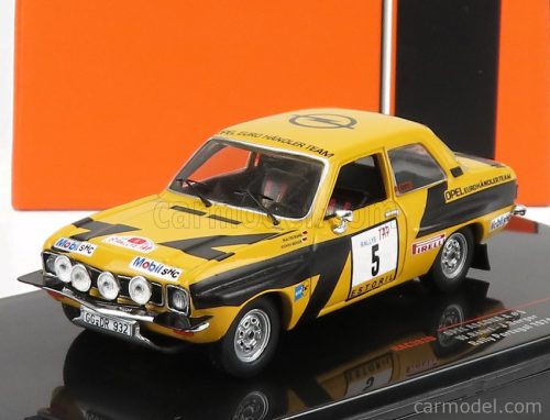 Ixo-Models - Opel Ascona Team Handler N 5 Rally Portugal 1974 W.Rohrl - J.Berger Yellow Black