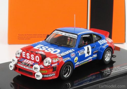 Ixo-Models - Porsche 911Sc (Night Version) N 4 Rally Montecarlo 1982 G.Frequelin - J.F.Fauchille Blue Red