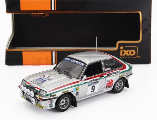 Ixo-Models - VAUXHALL CHEVETTE HSR (night version) N 9 RALLY RAC LOMBARD 1980 PENTTI AIRIKKALA - RISTO VIRTANEN SILVER