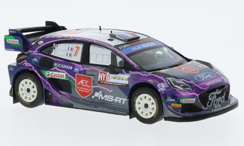 Ixo-Models - IXO, Ford Puma Rally1, Rallye WM, Rallye Sardinien, 2022, #7, 1:43