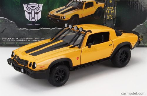 Jada - Chevrolet Camaro Coupe 1977 - Bumblebee Transformers V L'Ultimo Cavaliere Yellow Black