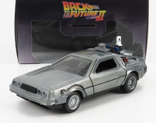 Jada - DE LOREAN TIME MACHINE - BACK TO THE FUTURE 2 - RITORNO AL FUTURO 2 SILVER