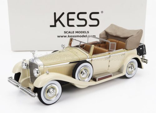 Kess Models - ISOTTA FRASCHINI TIPO 8A SS CASTAGNA ch.1651 CABRIOLET OPEN 1930 BEIGE