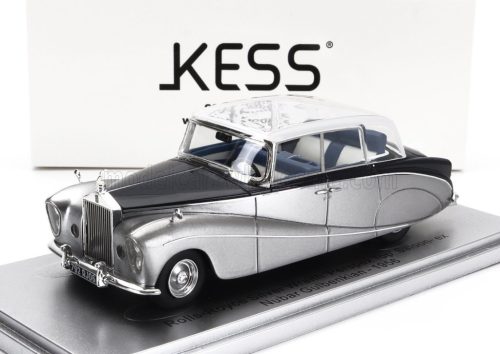 Kess Models - ROLLS ROYCE SILVER WRAITH PERSPEX TOP SALOON 1956 - COLOUR MADE IN 1964 FOR MOVIE - JOY HOUSE SILVER BLUE