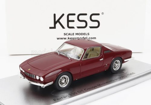 Kess Models - FERRARI 330 GTC COUPE MICHELOTTI 1966 BORDEAUX