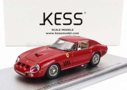 Kess Models - FERRARI 275 GTB/C sn.06701 COMPETIZIONE SPECIALE 1964 RED