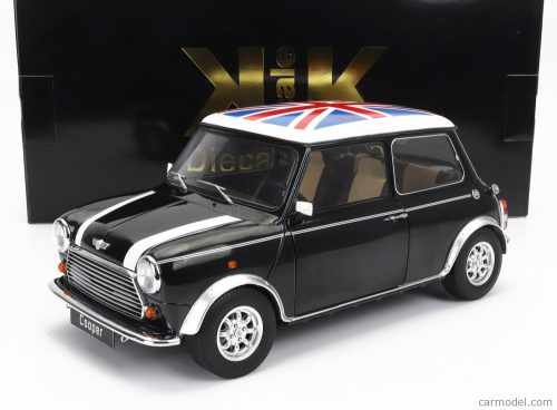 Kk-Scale - Mini Cooper Lhd 1992 With Union Jack Green White