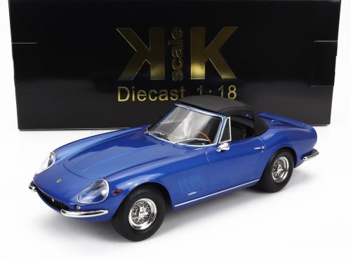 KK-Scale - FERRARI 275 GTB/4 NART SPIDER 1967 BLUE MET