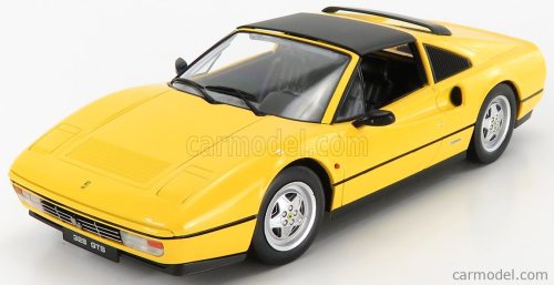 Kk-Scale - Ferrari 328 Gts Spider With Removable Hard-Top 1985 Yellow