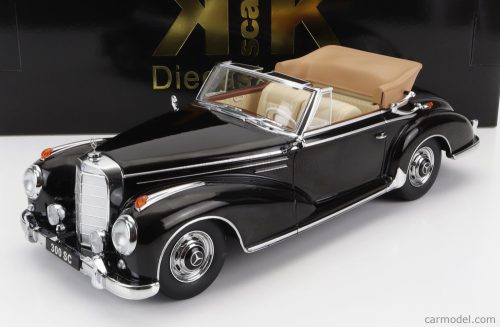 Kk-Scale - Mercedes Benz 300S Sc Cabriolet (W188) Soft-Top Open 1967 Black