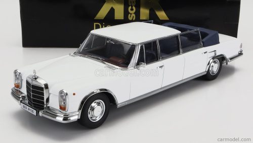 Kk-Scale - Mercedes Benz S-Class 600 Pullman (W100) Landaulet Semiconvertible 1964 White