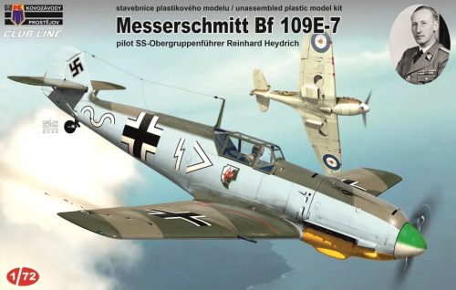 Kovozavody Prostejov - 1/72 Bf 109E-7 Reinhard Heydrich