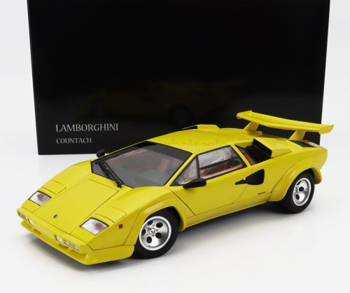 Kyosho - LAMBORGHINI COUNTACH LP5000 QUATTROVALVOLE 1982 YELLOW