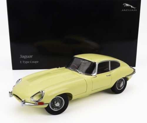 Kyosho - JAGUAR E-TYPE COUPE MK1 RHD 1961 YELLOW