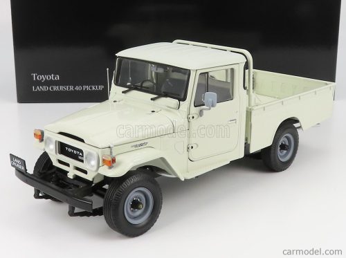 Kyosho - Toyota Land Cruiser 40 4X4 Pick-Up 1980 White