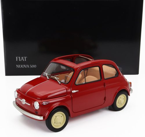 Kyosho - FIAT 500 D CABRIOLET OPEN 1960 ROSSO CORALLO - RED